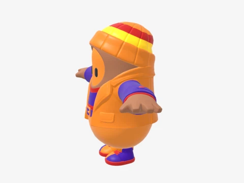 Beef Boss Fall Guy - Fortnite 3D Model