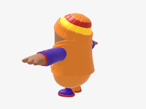 Beef Boss Fall Guy - Fortnite 3D Model