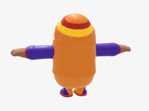 Beef Boss Fall Guy - Fortnite 3D Model