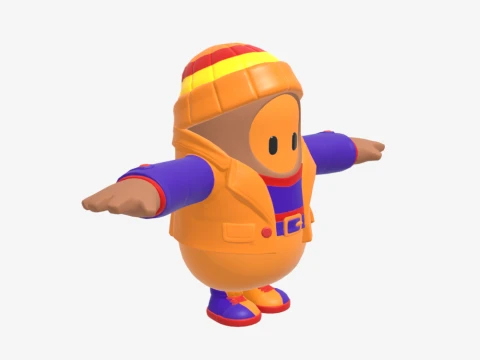 Beef Boss Fall Guy - Fortnite 3D Model