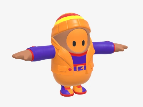 Beef Boss Fall Guy - Fortnite 3D Model