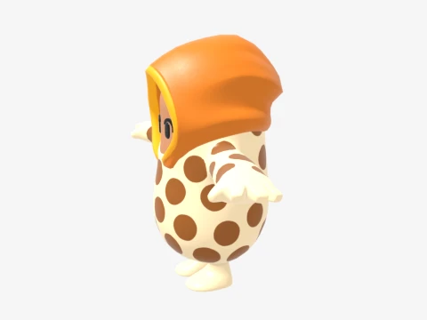 Onesie Fall Guy - Fortnite 3D Model