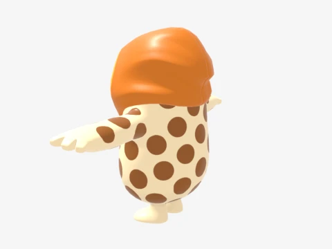 Onesie Fall Guy - Fortnite 3D Model
