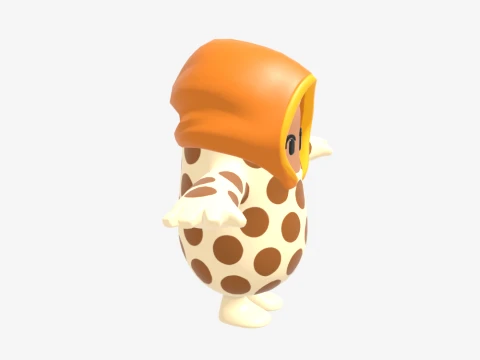 Onesie Fall Guy - Fortnite 3D Model