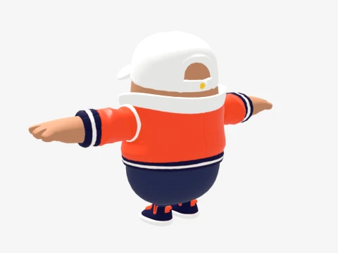 Onesie Fall Guy - Fortnite 3D Model