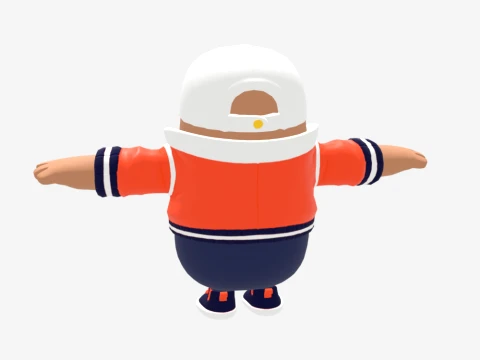 Onesie Fall Guy - Fortnite 3D Model