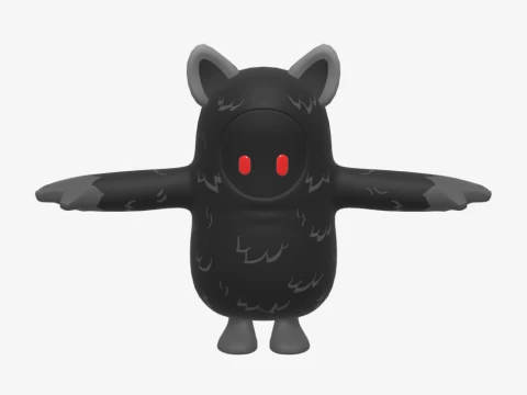 The Mothman Fall Guy - Fortnite 3D Model
