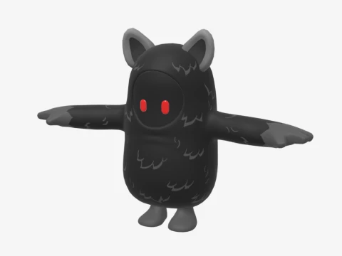 The Mothman Fall Guy - Fortnite 3D Model