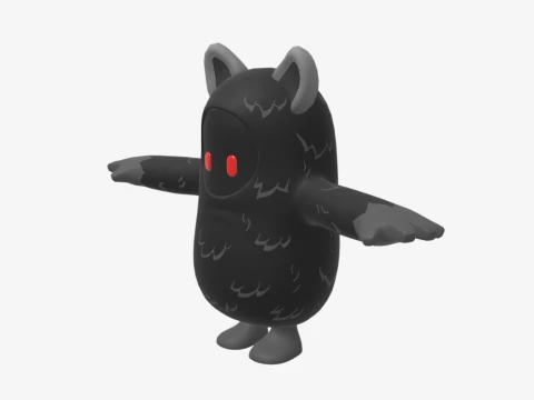 The Mothman Fall Guy - Fortnite 3D Model