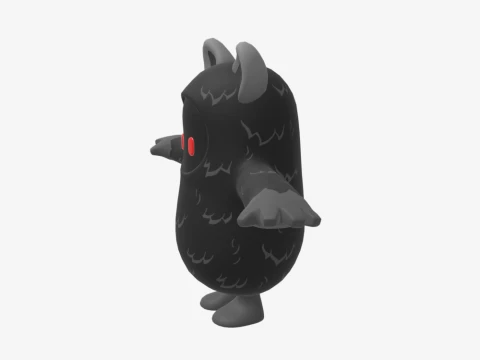 The Mothman Fall Guy - Fortnite 3D Model
