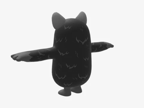The Mothman Fall Guy - Fortnite 3D Model