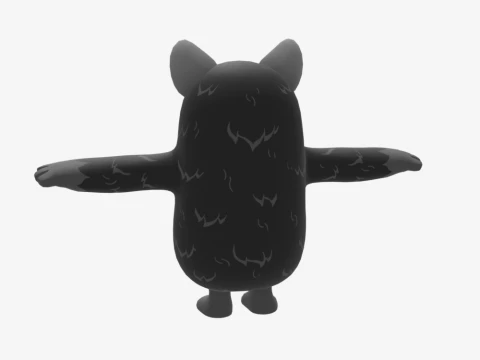 The Mothman Fall Guy - Fortnite 3D Model