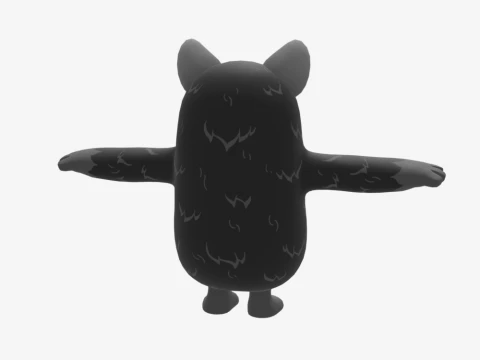 The Mothman Fall Guy - Fortnite 3D Model