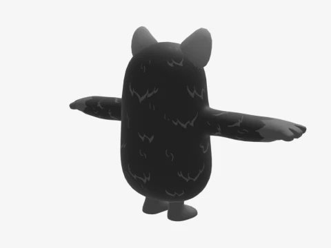 The Mothman Fall Guy - Fortnite 3D Model