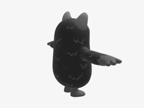 The Mothman Fall Guy - Fortnite 3D Model