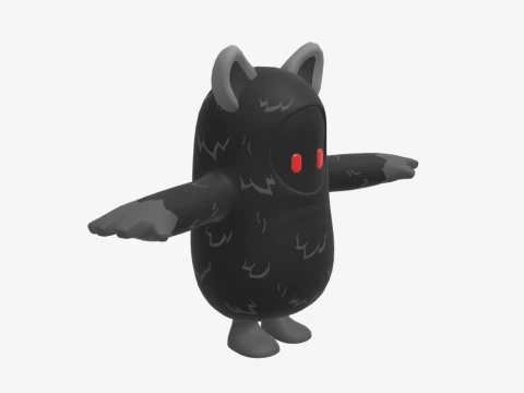 The Mothman Fall Guy - Fortnite 3D Model