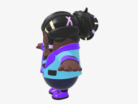 Aniyah Fall Guy - Fortnite 3D Model