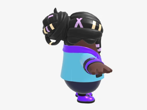 Aniyah Fall Guy - Fortnite 3D Model