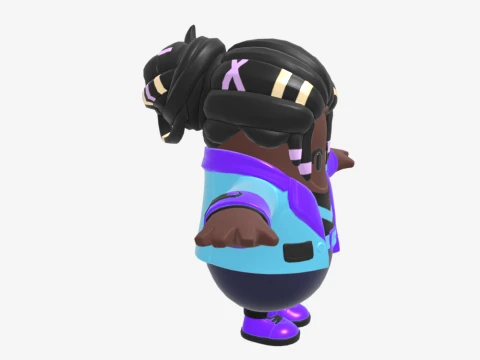 Aniyah Fall Guy - Fortnite 3D Model