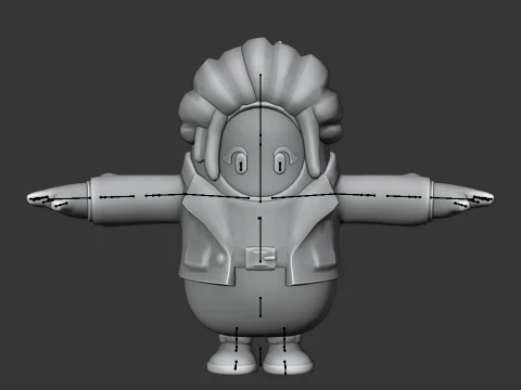Aniyah Fall Guy - Fortnite 3D Model