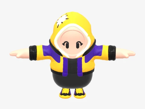 Bernie Fall Guy - Fortnite 3D Model