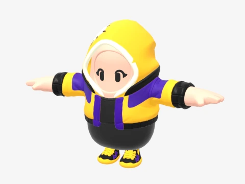 Bernie Fall Guy - Fortnite 3D Model