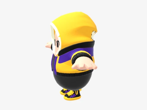 Bernie Fall Guy - Fortnite 3D Model