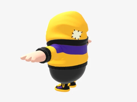 Bernie Fall Guy - Fortnite 3D Model