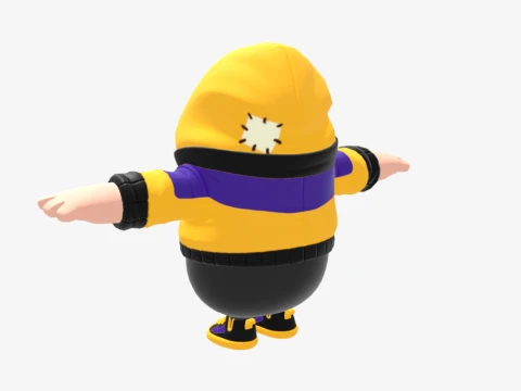 Bernie Fall Guy - Fortnite 3D Model