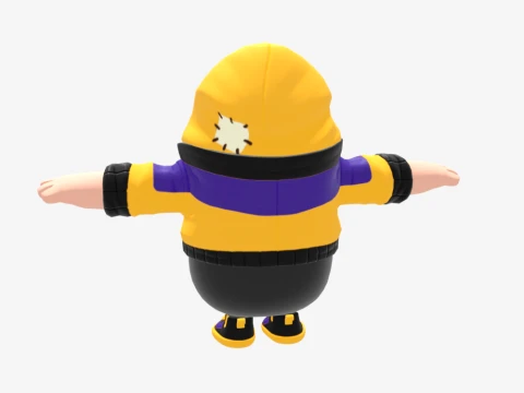 Bernie Fall Guy - Fortnite 3D Model