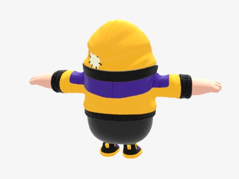 Bernie Fall Guy - Fortnite 3D Model