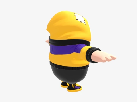 Bernie Fall Guy - Fortnite 3D Model