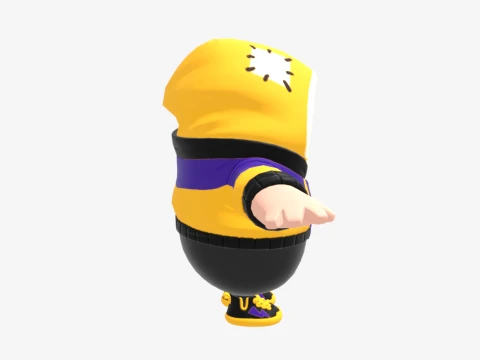 Bernie Fall Guy - Fortnite 3D Model
