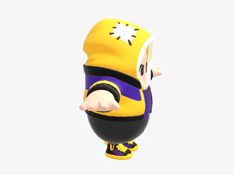 Bernie Fall Guy - Fortnite 3D Model