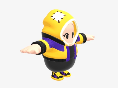 Bernie Fall Guy - Fortnite 3D Model