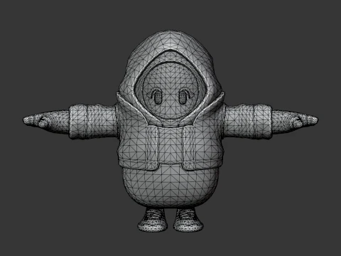Bernie Fall Guy - Fortnite 3D Model
