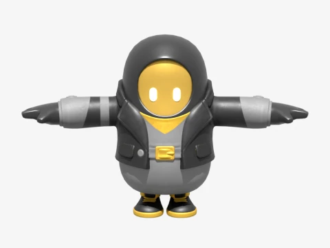 Bernie Fall Guy - Fortnite 3D Model