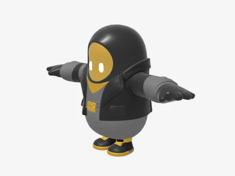Bernie Fall Guy - Fortnite 3D Model