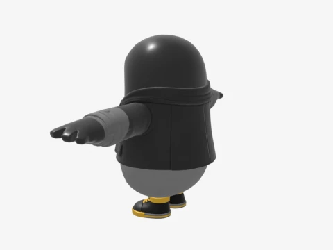 Bernie Fall Guy - Fortnite 3D Model
