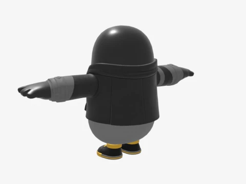 Bernie Fall Guy - Fortnite 3D Model