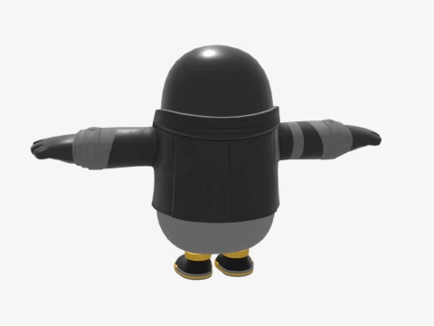 Bernie Fall Guy - Fortnite 3D Model