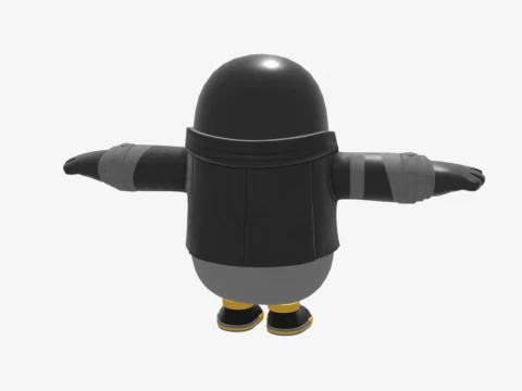 Bernie Fall Guy - Fortnite 3D Model