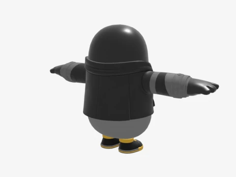 Bernie Fall Guy - Fortnite 3D Model