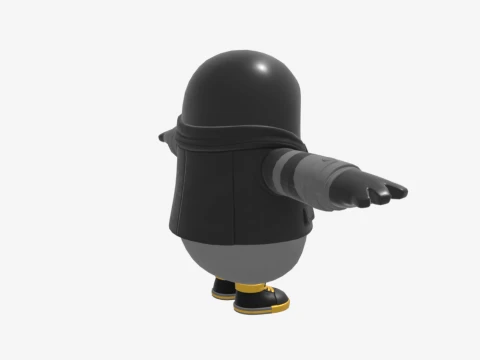 Bernie Fall Guy - Fortnite 3D Model