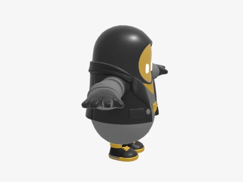 Bernie Fall Guy - Fortnite 3D Model