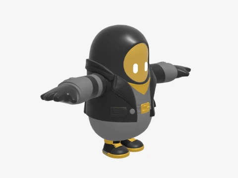 Bernie Fall Guy - Fortnite 3D Model