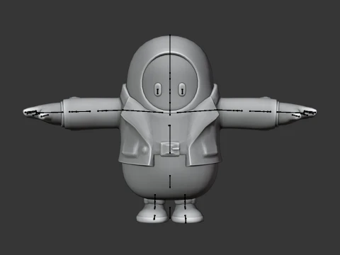 Bernie Fall Guy - Fortnite 3D Model