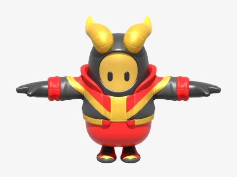 Heavy Elite Legionnaire Fall Guy - Fortnite 3D Model
