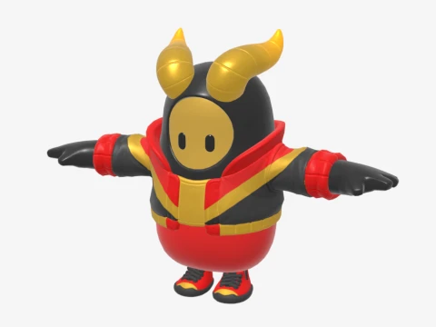 Heavy Elite Legionnaire Fall Guy - Fortnite 3D Model