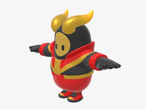 Heavy Elite Legionnaire Fall Guy - Fortnite 3D Model